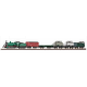 Piko HO 97942 starter set SNCB Rh 71 Steam w/5 freight cars III Roadbed A-Track Piko HO 97942 starter set SNCB Rh 71 Steam w/5 freight cars III Roadbed A-Track