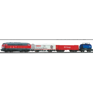 Piko HO scale 57154 Starter Set Freight Train DB Cargo, PIKO A-Track w. Railbed Piko HO scale 57154 Starter Set Freight Train DB Cargo, PIKO A-Track w. Railbed