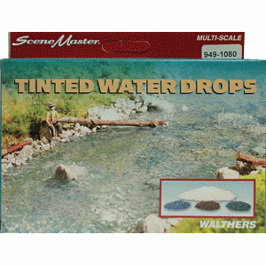 Walthers SceneMaster 949-1080 Tinted Water Drops (Compatible With All Scales )