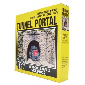 Woodland Scenics HO  Random Stone Single Track 