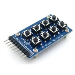 2x4 Matrix 8 Keypad Keyboard Module   x 1 Pc