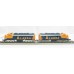 Bachmann  "N" Scale Alaska McKinley Explorer New Train Set WIth Model Power Nickel Silver Oval Of Tracks & Piko Controller 