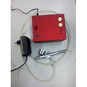 Mini Air Brush + Compressor Complete Kit Mini Air Brush + Compressor Complete Kit