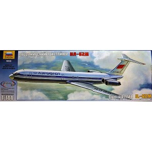 Zvezda ModelsÂ Ilyushin IL-62M Civil Airliner Model Kit  (Free Shipping)