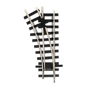 bachmann 94351 Manual Turnout, Left - Steel Track (G  Scale)