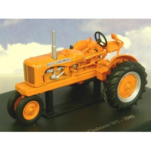 HACHETTE DIECAST TRACTOR SUPERB U/H HACHETTE DIECAST 1/43 1945 ALLIS-CHALMERS WC TRACTOR IN ORANGE TR55 (Free Shipping)