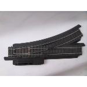Life-Like Power-Loc Track, Steel, Left Hand Manual Control Switch Package of (1) With road bed