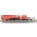 Bachmann Ho Scale 380-TON SCHNABEL TRANSFORMER CAR - RED & BLACK with GRAY LOAD and SILVER TRUCKS