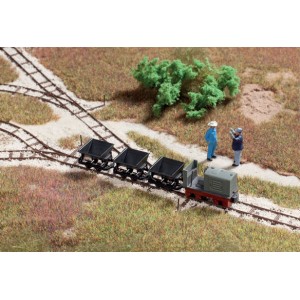 Walthers  Locomotive, Track & Car Set - Light Industrial Rail Series -- Kit