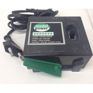 Model Power HO & N Power Pack 220 Volt Pack (For all Trains)